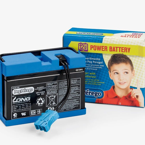 peg perego battery warranty Peg Perego Official 12V 8AH Replacement Rechargeable Battery