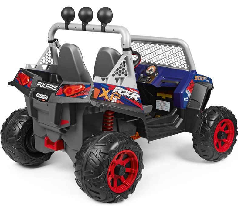 Peg Perego Polaris Ranger RZR 900 XP 2 Seater 24V Ride On Jeep - Blue
