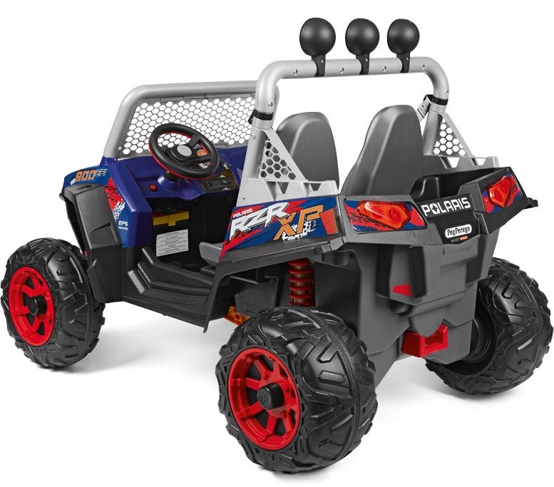 Peg Perego Polaris Ranger RZR 900 XP 2 Seater 24V Ride On Jeep - Blue