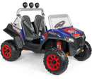 Peg Perego Polaris Ranger RZR 900 XP 2 Seater 24V Ride On Jeep - Blue