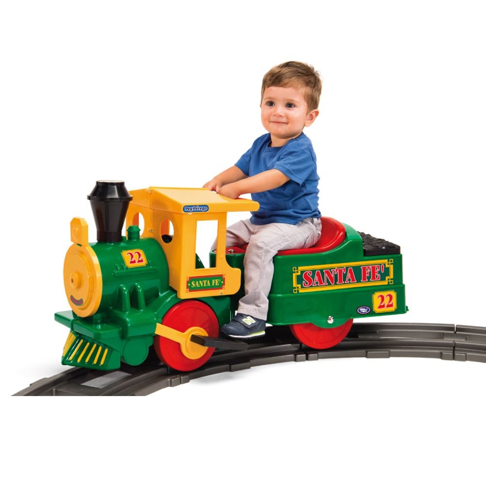 peg perego on track Peg Perego Sant Fe Ride On Train with Track