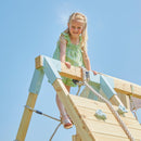 PolarPlay Kids Climbing Tower & Playhouse – Climb & Swing Runa Mist
