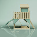 PolarPlay Kids Climbing Tower & Playhouse - Swing Eerika Sage