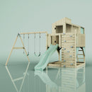 PolarPlay Kids Climbing Tower & Playhouse – Swing Geir Sage