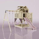 PolarPlay Kids Climbing Tower & Playhouse - Swing Haldor Rose