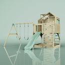 PolarPlay Kids Climbing Tower & Playhouse - Swing Haldor Sage