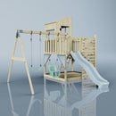 PolarPlay Kids Climbing Tower & Playhouse - Swing Olavo Mist