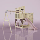 PolarPlay Kids Climbing Tower & Playhouse - Swing Olavo Rose