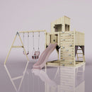 PolarPlay Kids Climbing Tower & Playhouse - Swing Olavo Rose