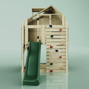 PolarPlay Kids Scandinavian Style Climbing Platform & Playhouse - Astrid