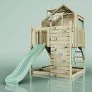 PolarPlay Kids Scandinavian Style Climbing Platform & Playhouse - Astrid Sage