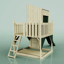 PolarPlay Kids Scandinavian Style Climbing Platform & Playhouse - Fiske