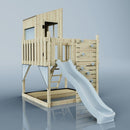 PolarPlay Kids Scandinavian Style Climbing Platform & Playhouse - Fiske Mist