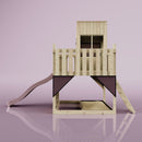 PolarPlay Kids Scandinavian Style Climbing Platform & Playhouse - Fiske Rose
