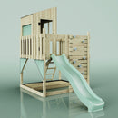 PolarPlay Kids Scandinavian Style Climbing Platform & Playhouse - Fiske Sage