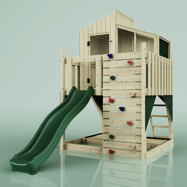 PolarPlay Kids Scandinavian Style Climbing Platform & Playhouse - Flavia