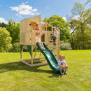 PolarPlay Kids Scandinavian Style Climbing Platform & Playhouse - Flavia
