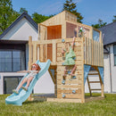 PolarPlay Kids Scandinavian Style Climbing Platform & Playhouse - Flavia Mist