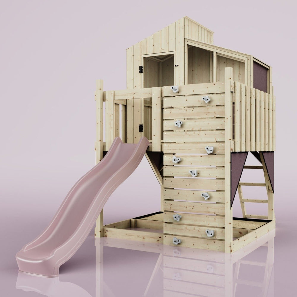 PolarPlay Kids Scandinavian Style Climbing Platform & Playhouse - Flavia Rose