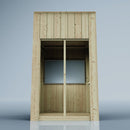PolarPlay Kids Scandinavian Style Wooden Playhouse - Feliks Mist