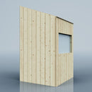 PolarPlay Kids Scandinavian Style Wooden Playhouse - Feliks Mist