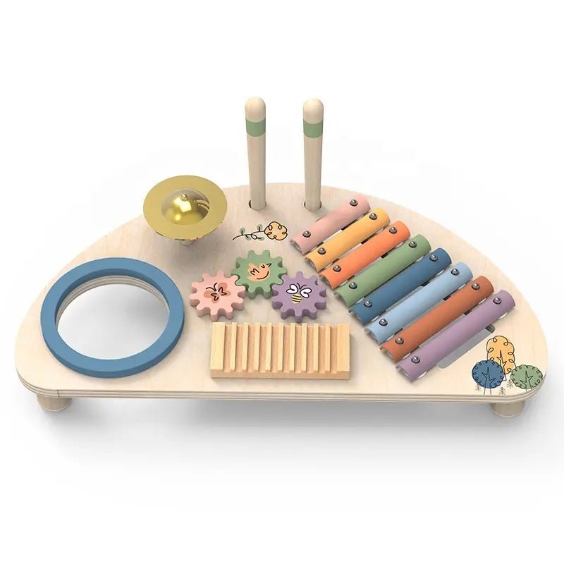 PolarPlay Wooden interactive Music Center | OutdoorToys