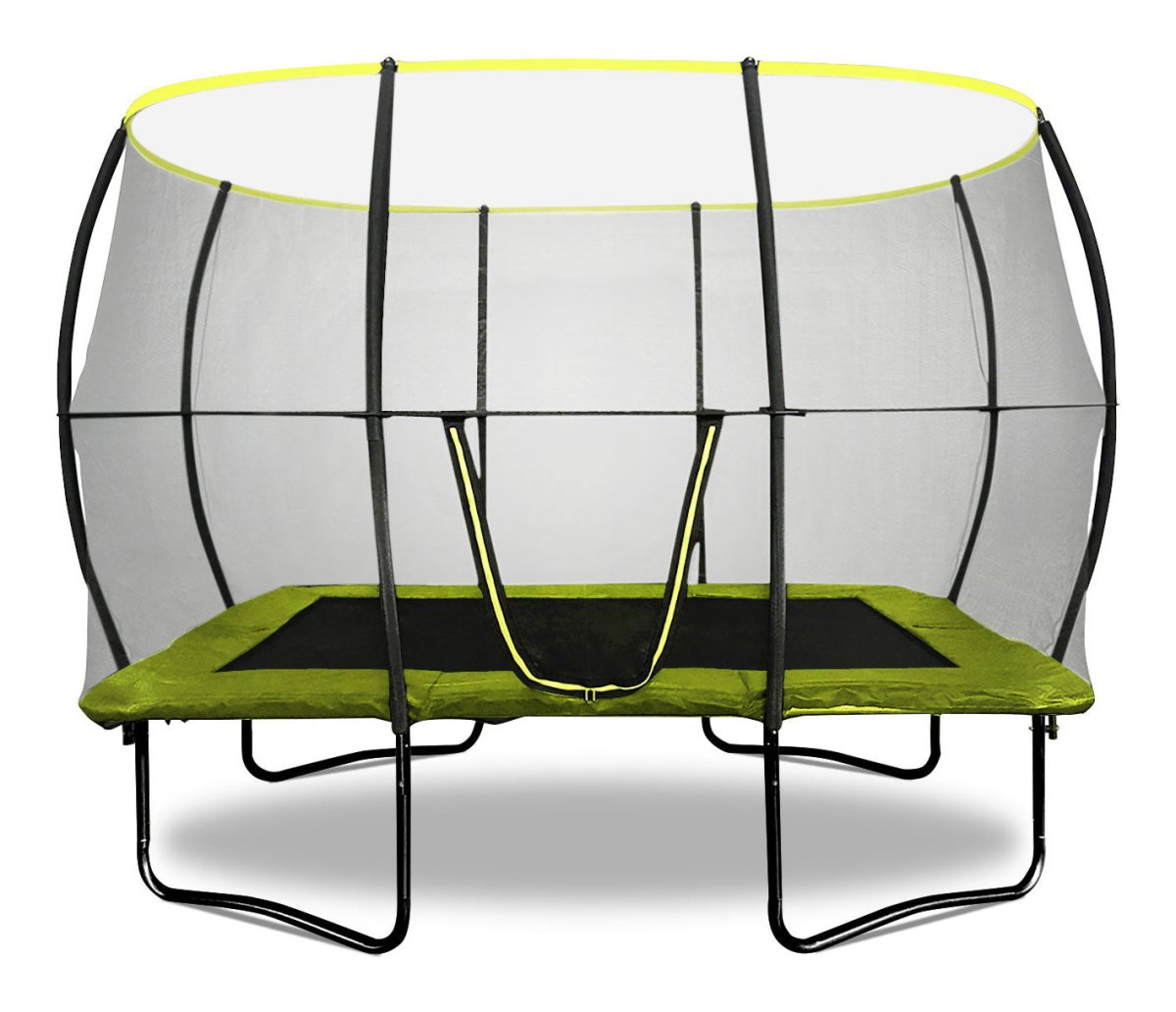 Rebo Base Jump 7x10 Trampoline Halo II Enclosure Rebo Base Jump 7x10 Trampoline Halo II Enclosure