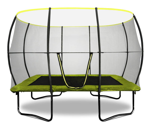 Rebo 10 x 7FT Base Jump 2 Trampoline With Halo II Enclosure