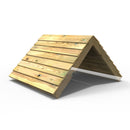 Rebo 1.2m Single Climbing Tower Roof Upgrade pack - Wooden Roof