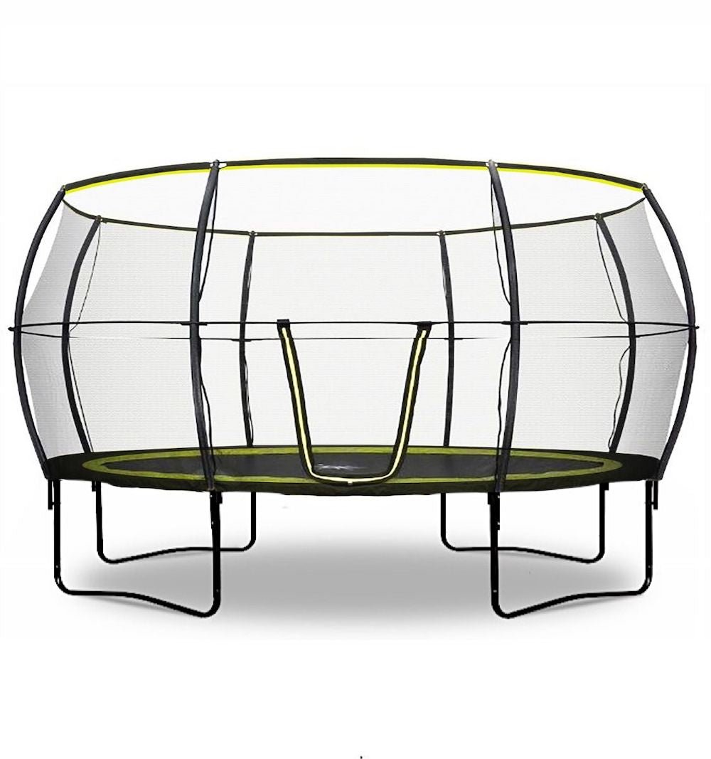 Rebo 14FT Base Jump Trampoline With Halo II Enclosure