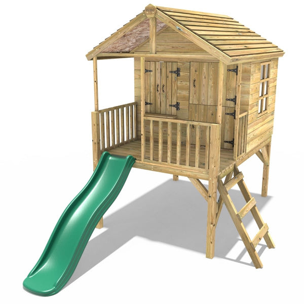 Playhouse with slide sale hotsell