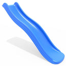 Rebo 6FT (175cm) Universal Children’s Plastic Garden Wave Slides - Blue