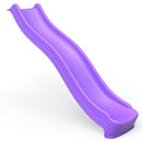 Rebo 8FT (220cm) Universal Children’s Plastic Garden Wave Slides - Purple