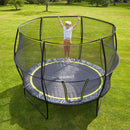 Rebo 8FT Base Jump Trampoline With Halo II Enclosure