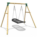Rebo Boat Swing Seat Garden Swing Set - Double Boat