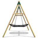 Rebo Boat Swing Seat Garden Swing Set - Single Boat