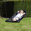 Rebo Boat Swing Seat Garden Swing Set - Single Boat