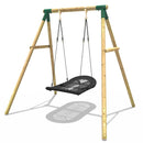 Rebo Boat Swing Seat Garden Swing Set - Single Boat