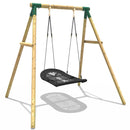 Rebo Boat Swing Seat Garden Swing Set - Single Boat