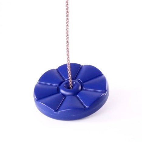 Rebo Button Swing Seat - Blue
