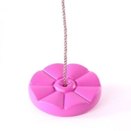 Rebo Button Swing Seat - Pink