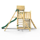 Rebo Extended Tower Wooden Climbing Frame with Swings & Slide - Arvon