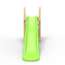 Rebo Free Standing Garden Wave Water Slide with Wooden Platform - 6Ft Slide Light Green