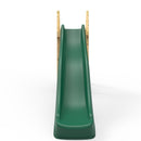 Rebo Free Standing Garden Wave Water Slide with Wooden Platform - 8FT Slide Dark Green