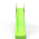 Rebo Free Standing Garden Wave Water Slide with Wooden Platform - 8FT Slide Light Green