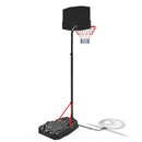 Rebo Freestanding Portable Basketball Hoop with Stand Adjustable Height - Small