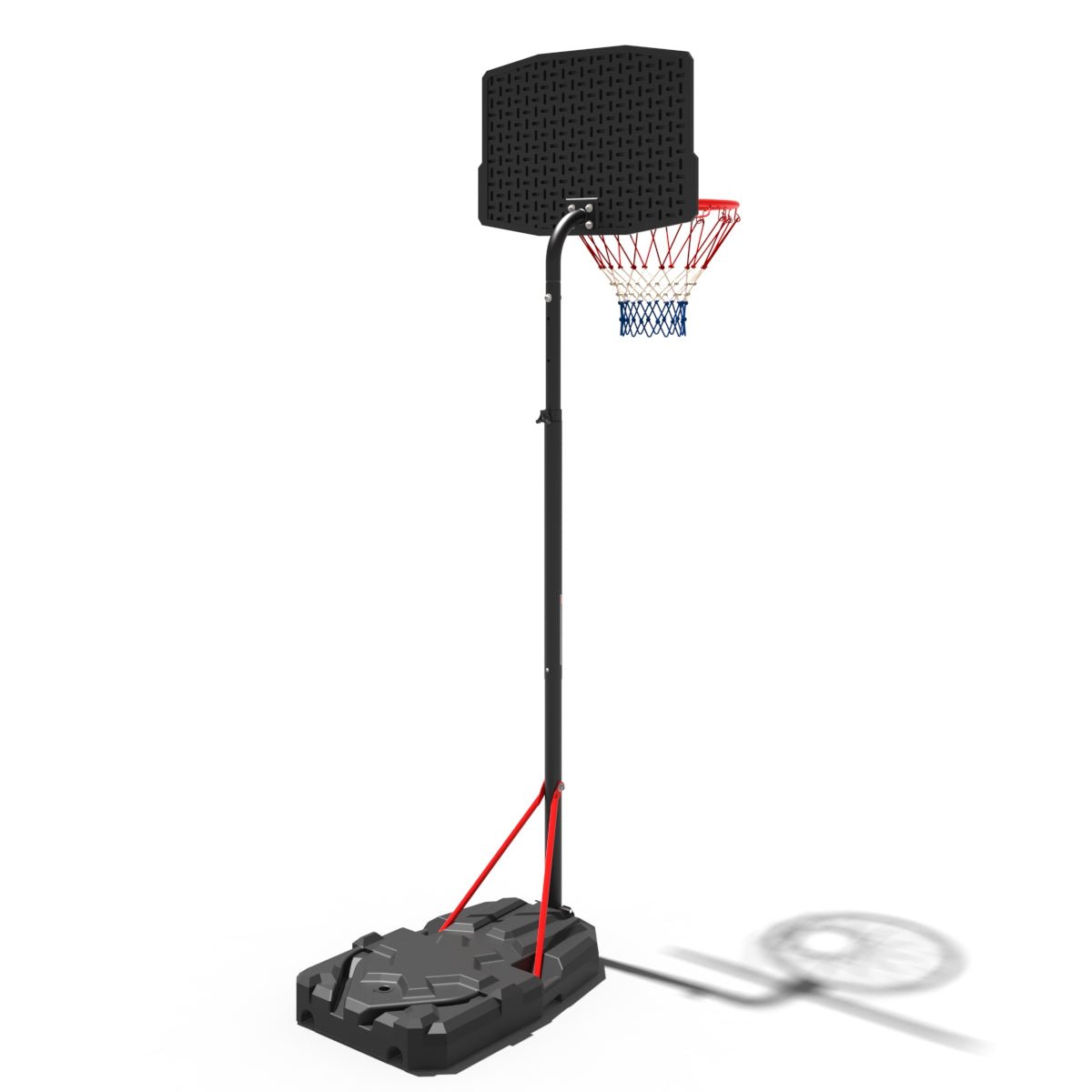 Rebo Freestanding Portable Basketball Hoop with Stand Adjustable Height - Small