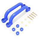 Rebo Garden Climbing Frame Accessories 2 x Plastic Handgrips - Blue