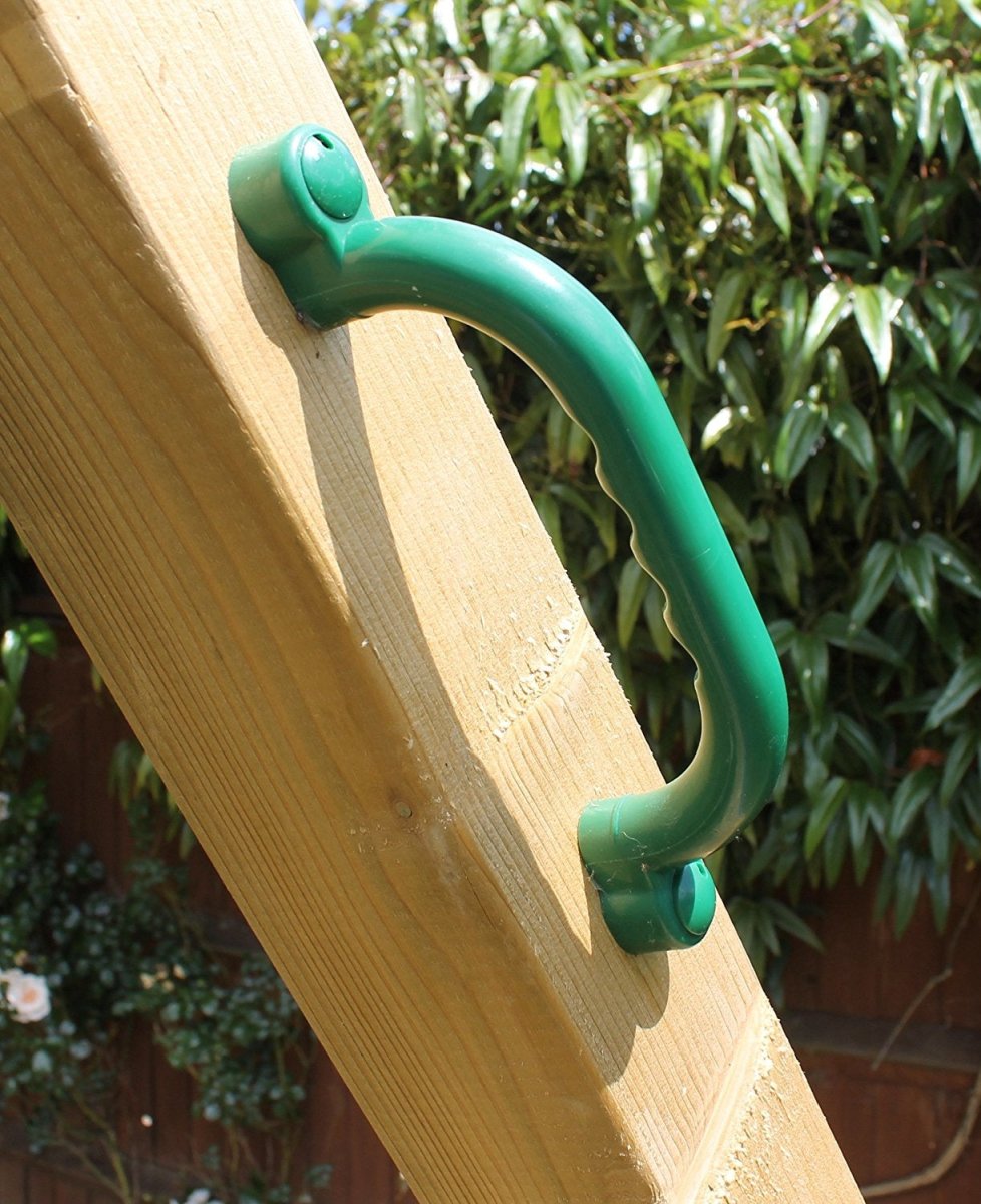 Rebo Garden Climbing Frame Accessories, Play Houses & Dens – 2 x Grab Handles, Set Plastic Handgrips