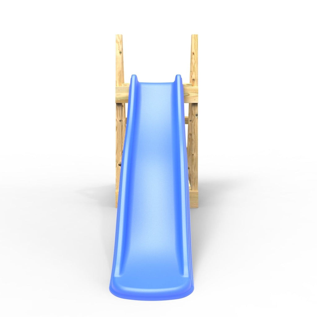 Rebo 6ft Blue Garden Wave Free Standing Water Slide & Platform